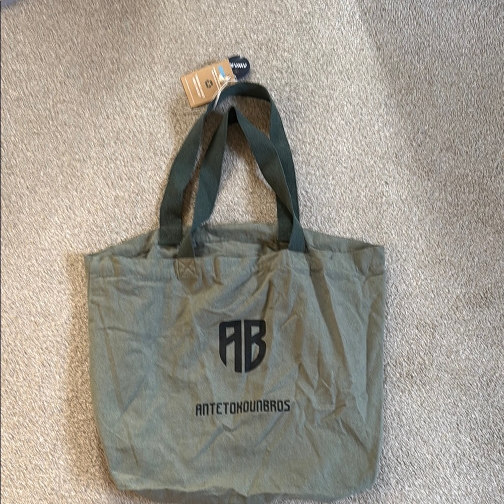 AntetokounBros Green Tote Bag